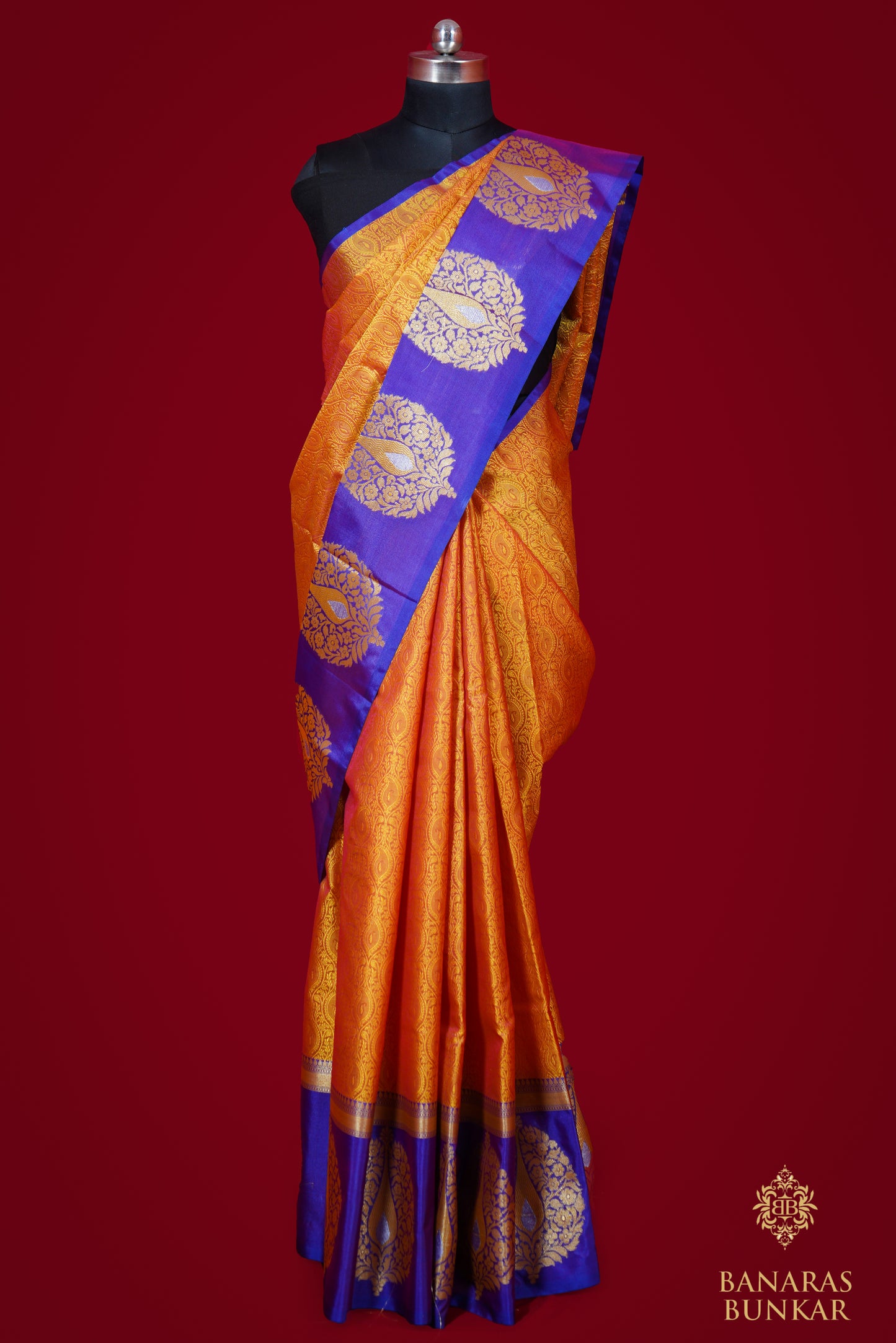 Banarasi Handloom Cotton silk saree