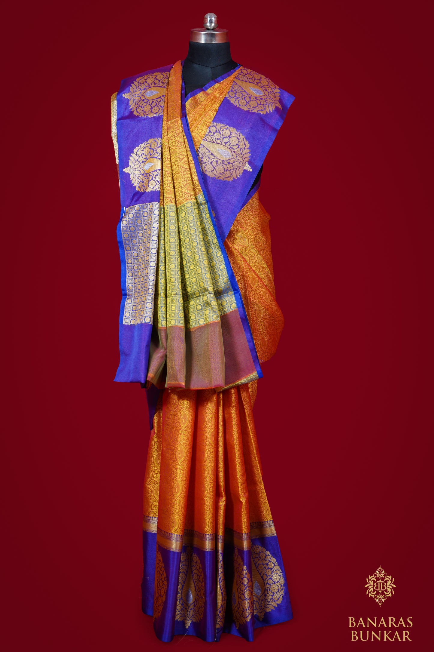 Banarasi Handloom Cotton silk saree