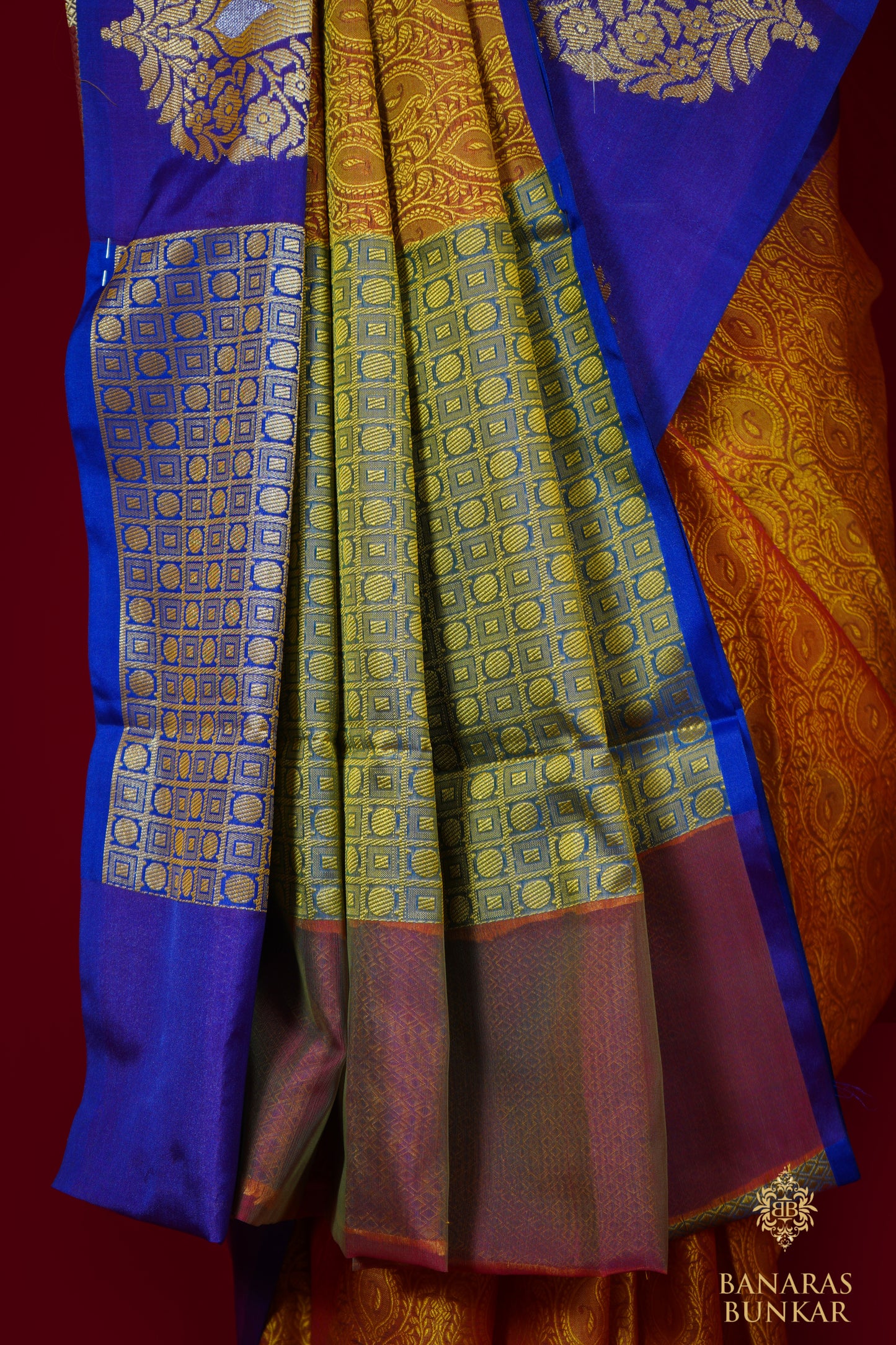 Banarasi Handloom Cotton silk saree