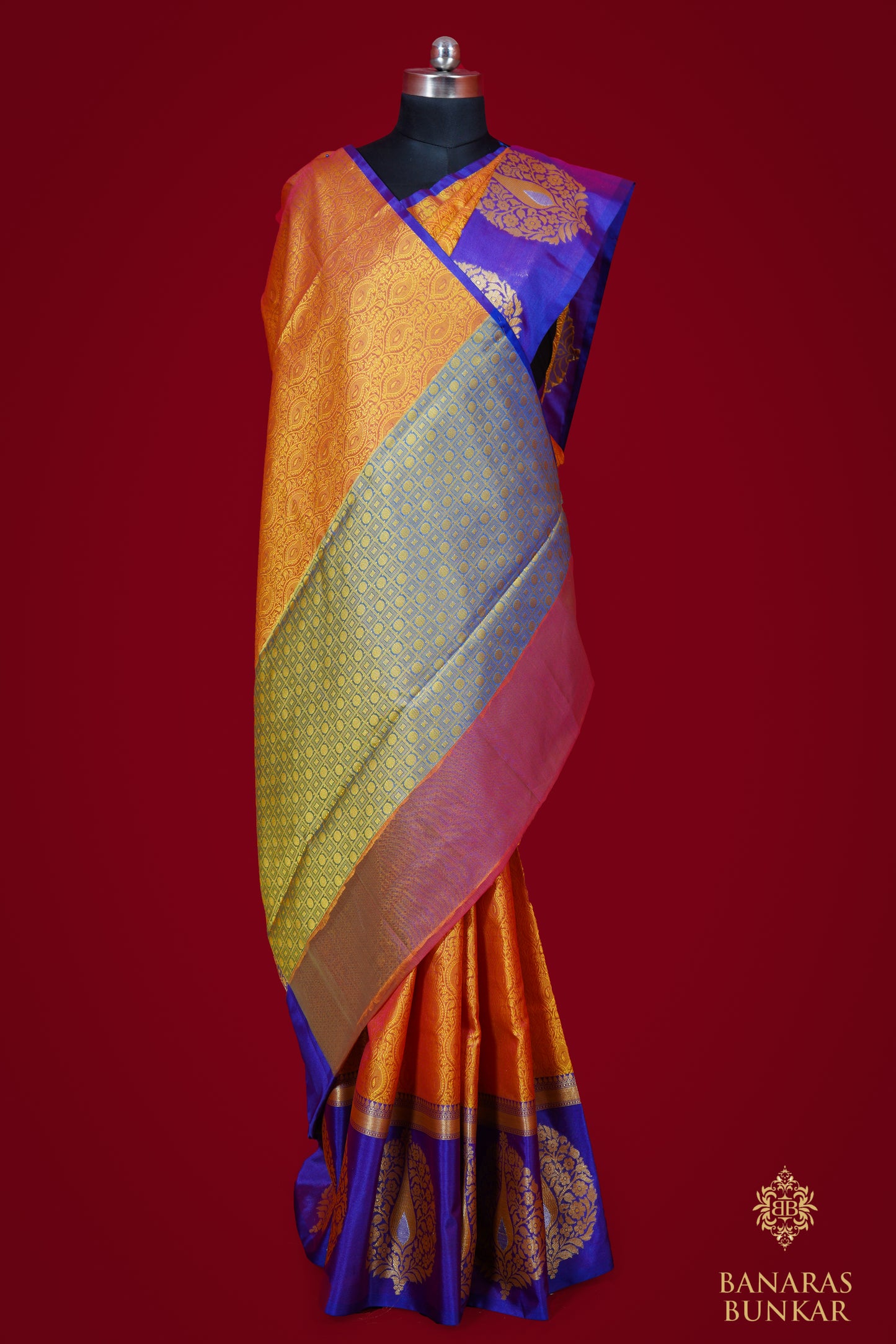 Banarasi Handloom Cotton silk saree