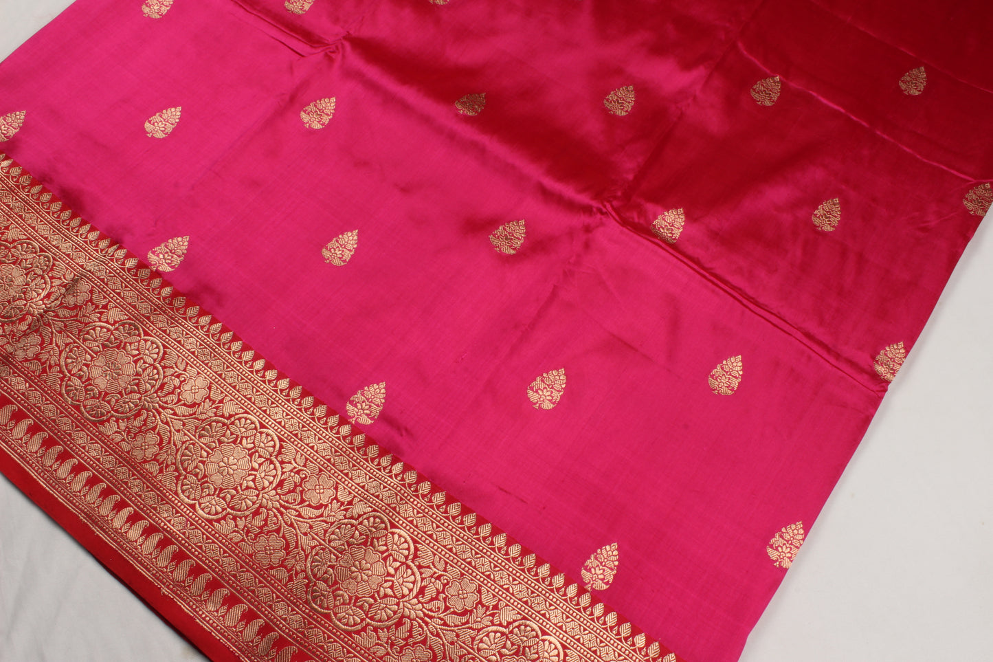 Handwoven Banarasi Pure Khaddi Silk Saree