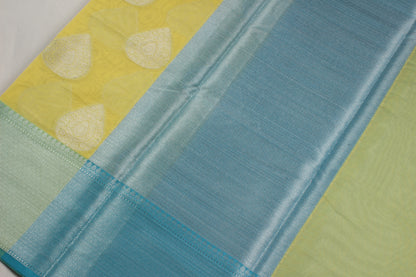 Banarasi Handwoven cotton silk saree