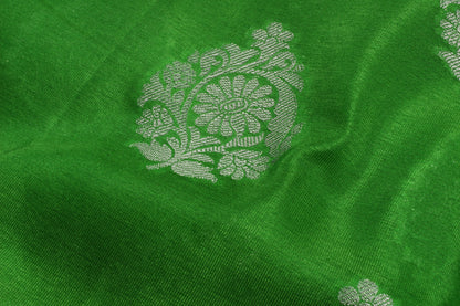 Banarasi Handwoven waam silk saree allover Buta Double Border