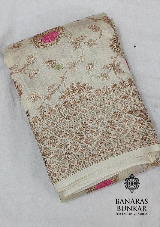 Banarasi Pure Moonga Silk Saree