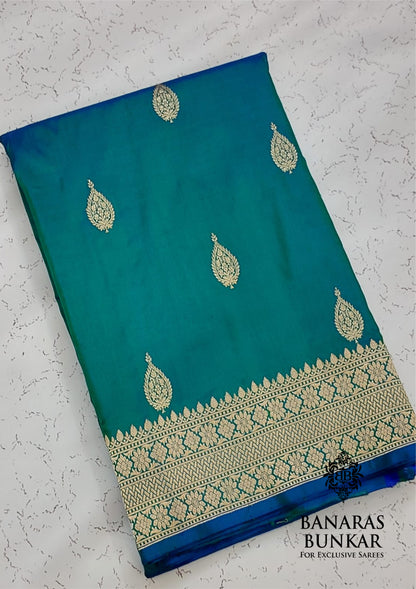 Banarasi handloom pure kadwa katan silk saree