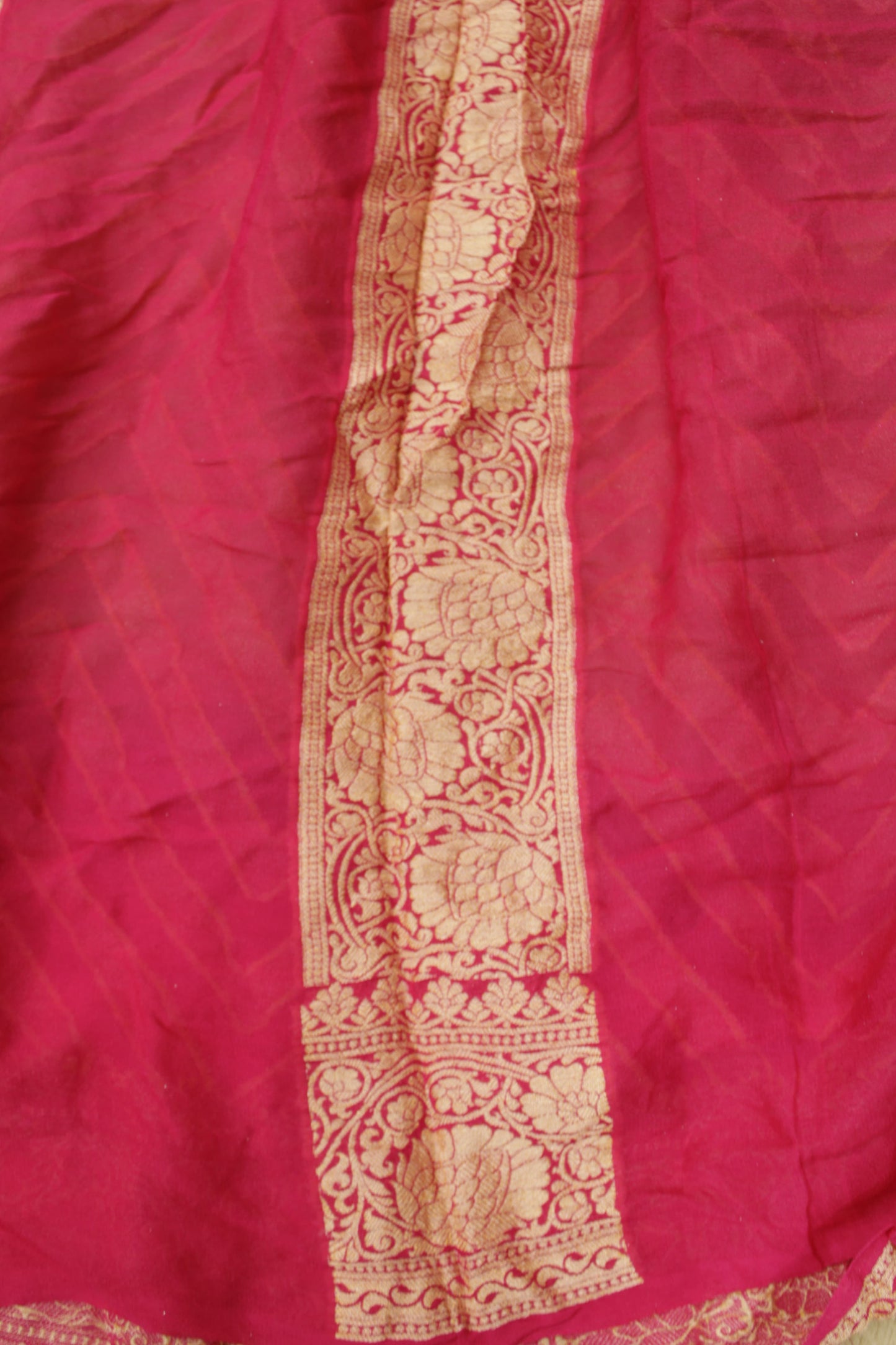 Banarasi handloom pure Khaddi chiffon silk saree