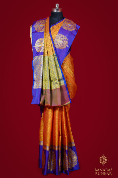 Banarasi Handloom Cotton silk saree