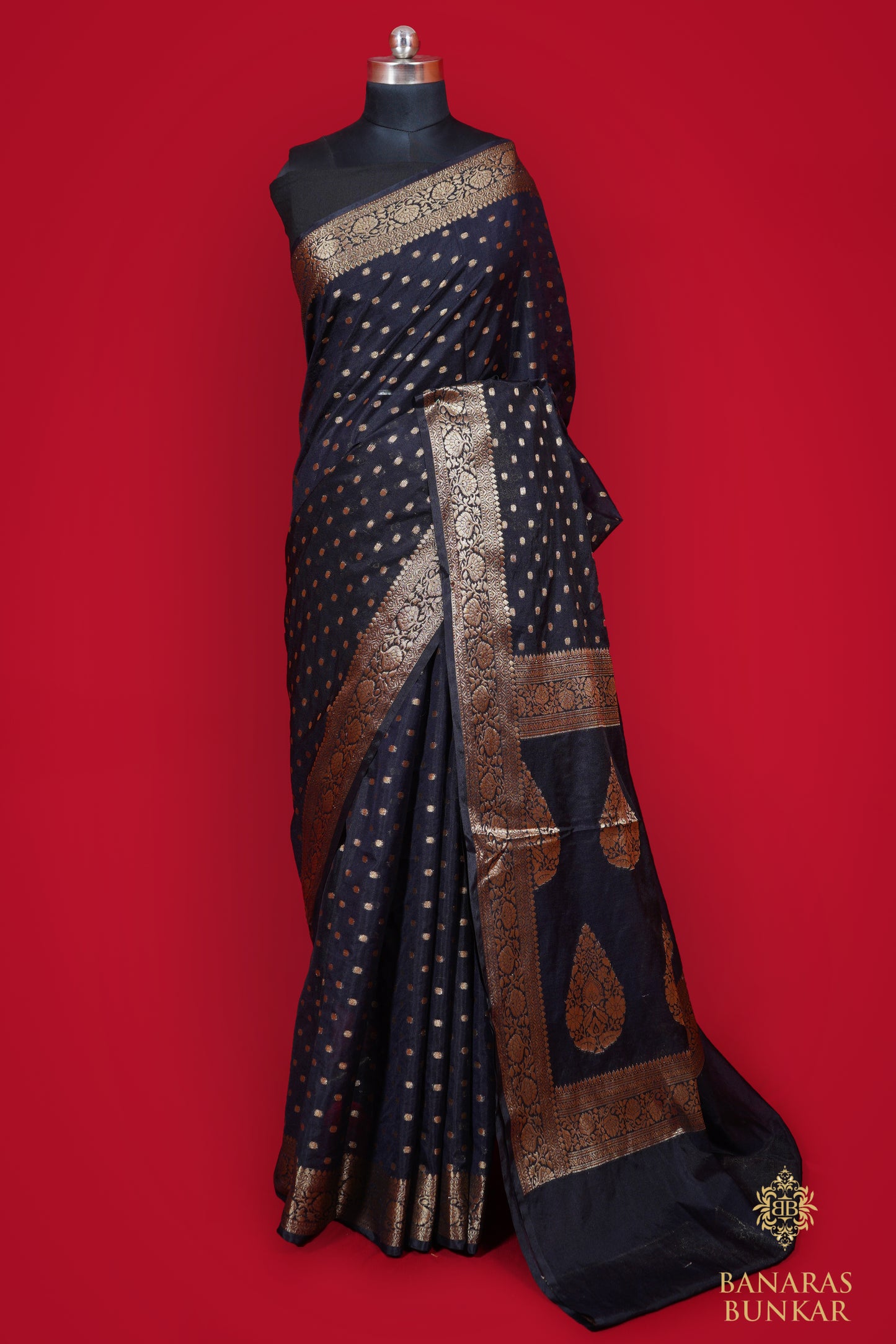 Banarasi Handloom semi Georgette silk saree