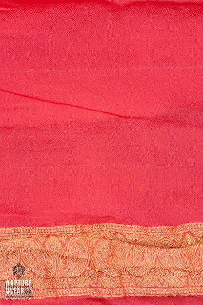 Banarasi Pure Khaddi Georgette silk saree