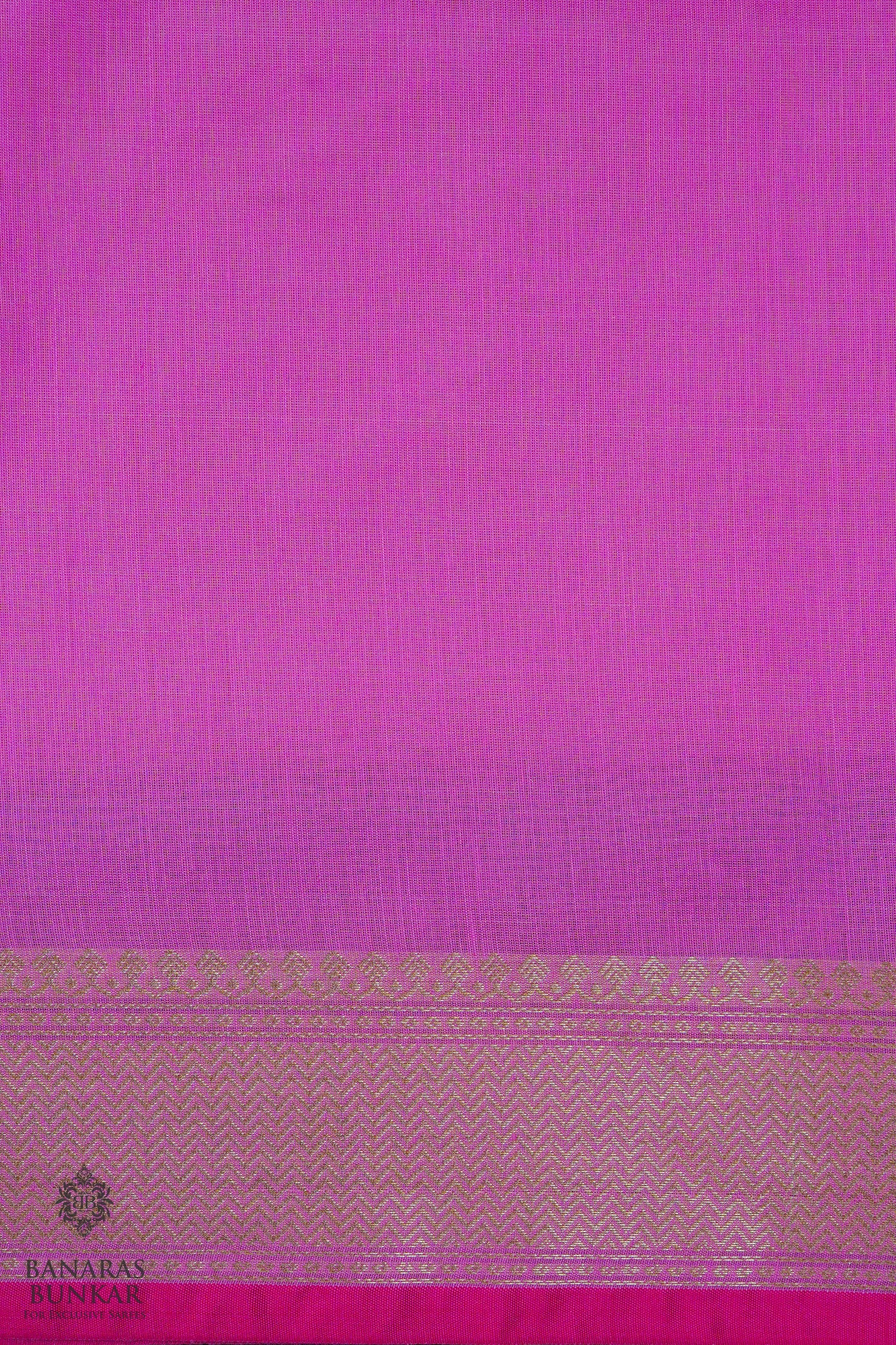 Banarasi handloom cotton silk saree allover flower Buti design with skirt Border