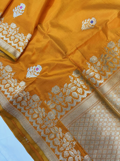 Banarasi Handloom Pure Kaduwa Katan Silk Saree – pre - order