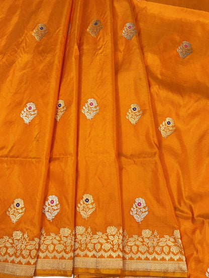 Banarasi Handloom Pure Kaduwa Katan Silk Saree – pre - order