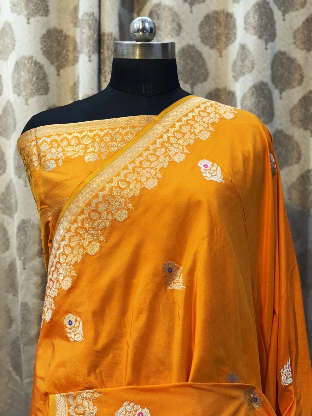 Banarasi Handloom Pure Kaduwa Katan Silk Saree – pre - order